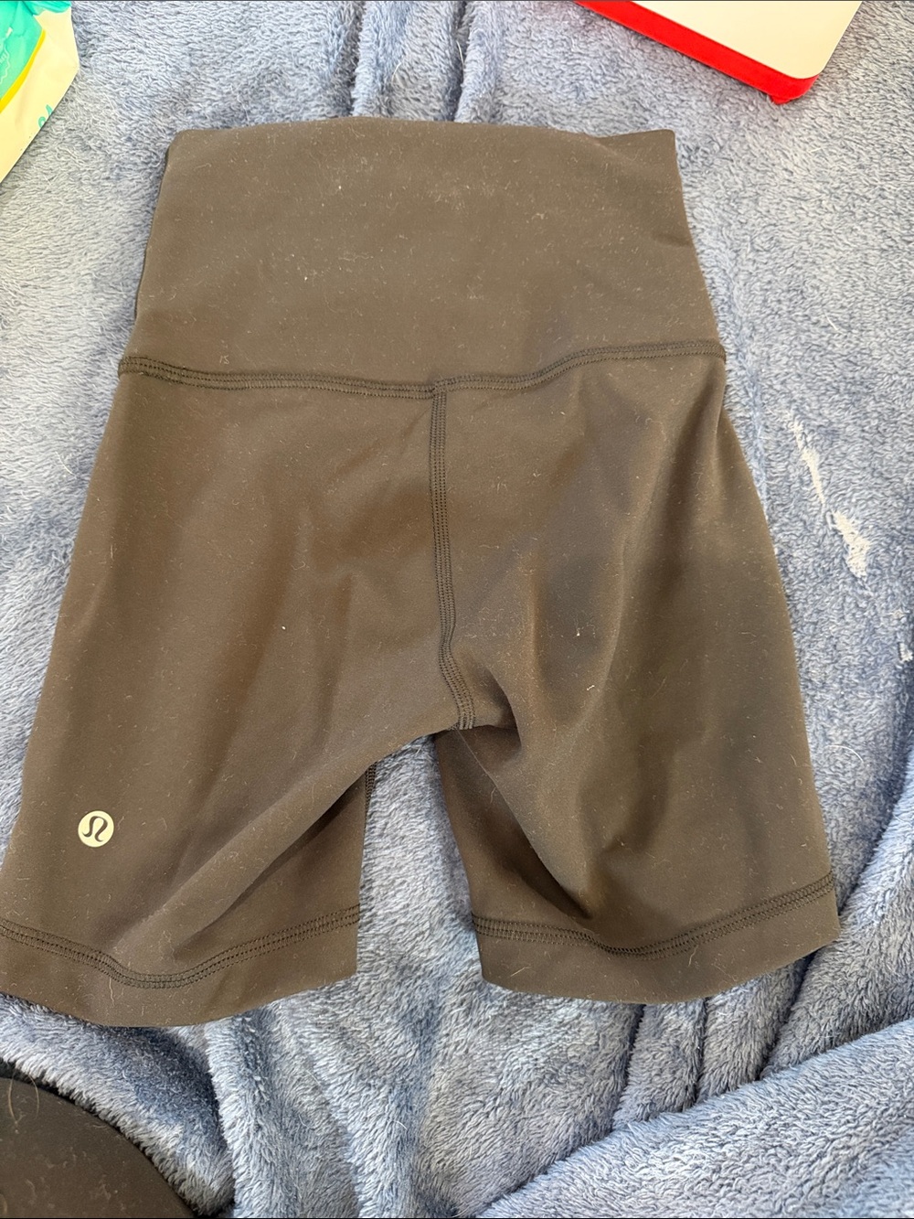lululemon athletica Black High-Rise Bike Shorts